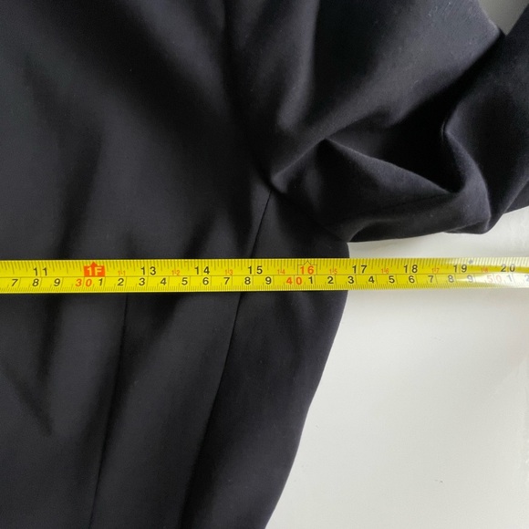 Ted Baker Black with Tag Zameli Peplum Cropped Jacket London Blazer - Picture 12 of 15